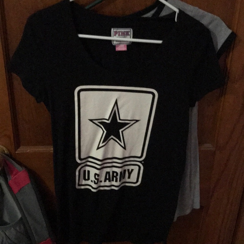 *CLOSING SALE*PINK army shirt